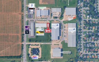 8021 E Marion Rd, Wichita, KS à louer Aérien– Image 2 sur 2