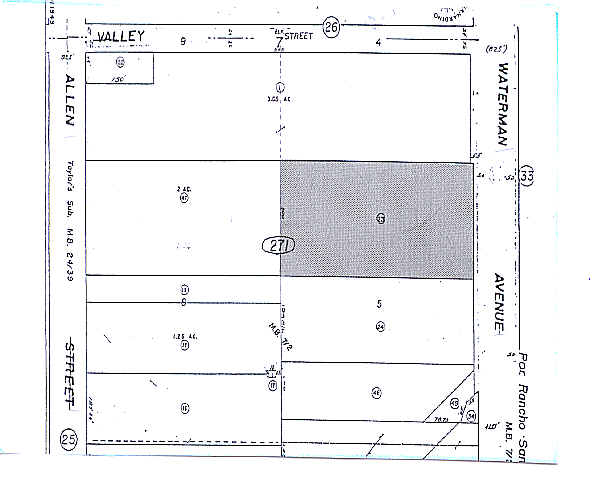 336 S Waterman Ave, San Bernardino, CA à louer - Plan cadastral – Image 2 sur 13