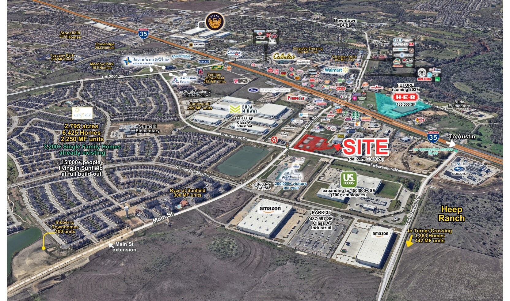 The Corner on Main, Buda, TX à louer Photo principale– Image 1 sur 15