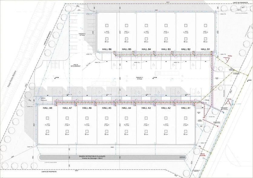 Local d’activités dans Escalquens à louer - Plan de site – Image 3 sur 5