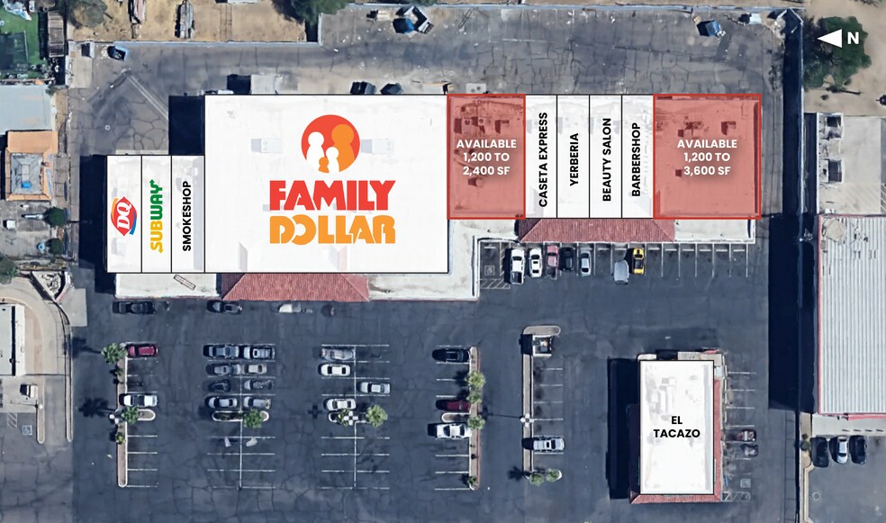 5217-5233 S Central Ave, Phoenix, AZ à louer - Photo de l’immeuble – Image 2 sur 7