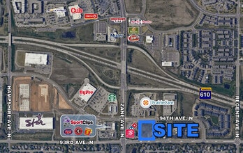 5701 94th Ave, Brooklyn Park, MN - Vue aérienne vue de carte