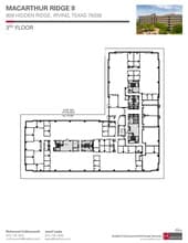 909 Hidden Ridge Dr, Irving, TX à louer Plan d’étage– Image 1 sur 1