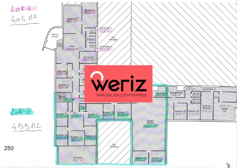 110 Route De La Valentine, Marseille à louer - Plan d’étage – Image 2 sur 20