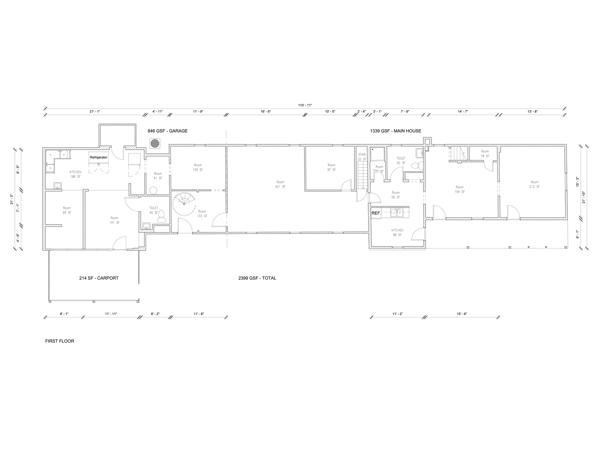 6516 Ferguson St, Indianapolis, IN à louer Plan de site– Image 1 sur 1