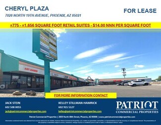 Plus de détails pour 7828 N 19th Ave, Phoenix, AZ - Local commercial à louer