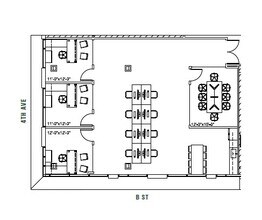 450 B St, San Diego, CA à louer Plan d’étage– Image 2 sur 2