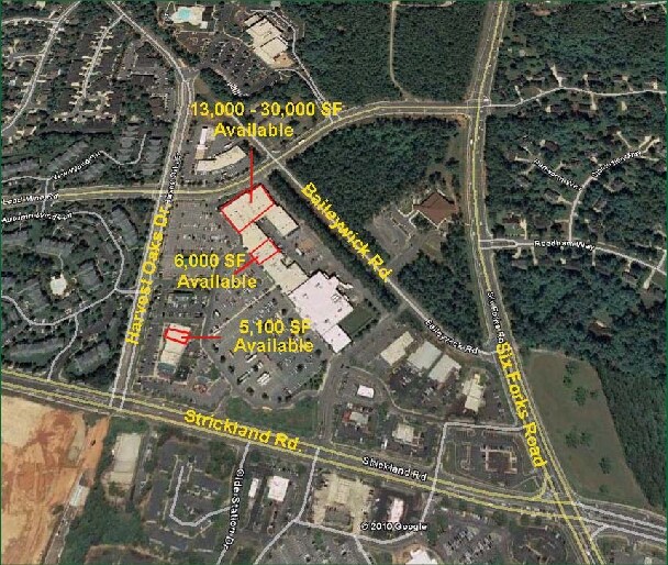 8801 Lead Mine Rd, Raleigh, NC à louer - Aérien – Image 3 sur 11