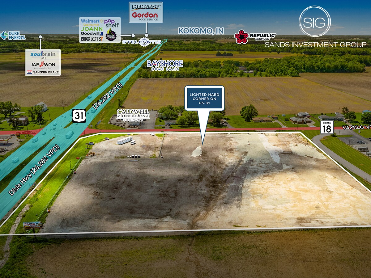 3050 State Road 18, Kokomo, IN à vendre Aérien– Image 1 sur 4