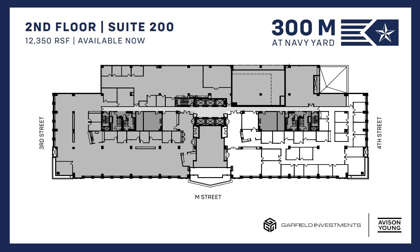 300 M St SE, Washington, DC à louer Plan d’étage– Image 1 sur 1
