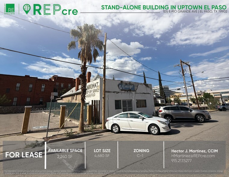 105 E Rio Grande Ave, El Paso, TX à louer - Photo principale – Image 1 sur 1