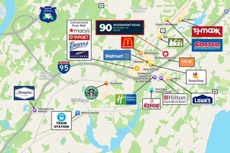 90 Woodmont Rd, Milford, CT à louer Carte– Image 2 sur 13