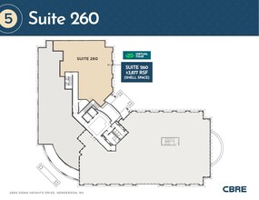 2865 Siena Heights Dr, Henderson, NV à louer Plan d’étage– Image 1 sur 1