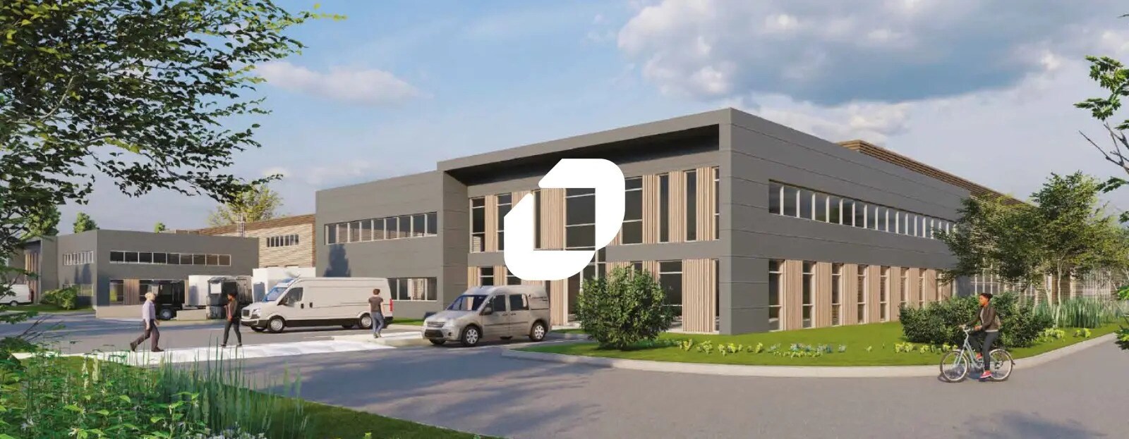 Local d’activités dans Éragny à louer Photo de l’immeuble– Image 1 sur 2