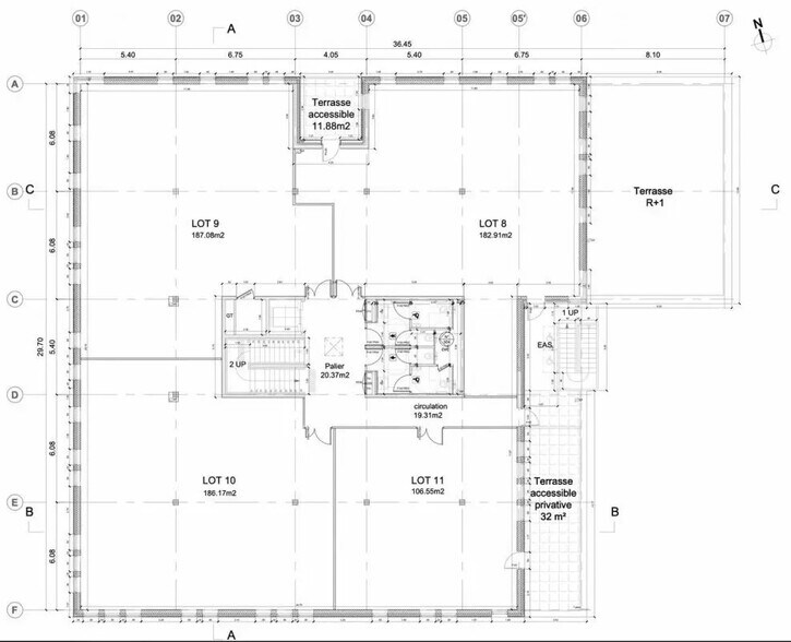 Bureau dans Honfleur à vendre - Plan d’étage – Image 2 sur 3