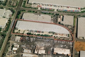 11591 Etiwanda Ave, Fontana, CA - Vue aérienne vue de carte