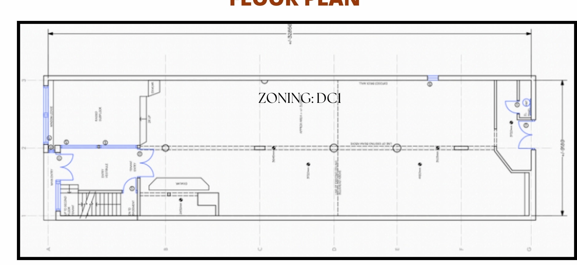10309 82nd Ave NW, Edmonton, AB à louer Plan d’étage– Image 1 sur 7