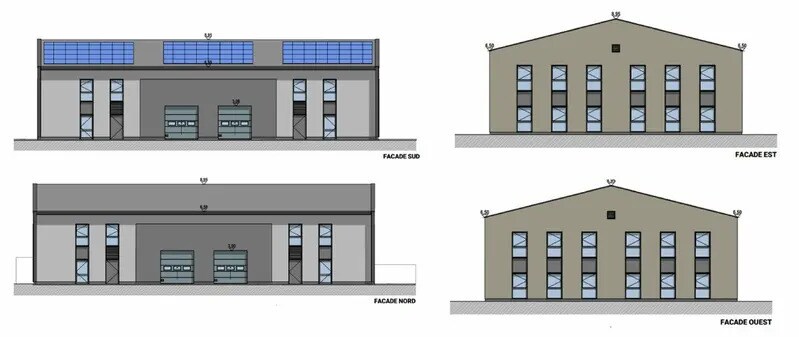 Local d'activités dans Saint-Nizier-le-Désert à vendre - Plan d’étage – Image 2 sur 3