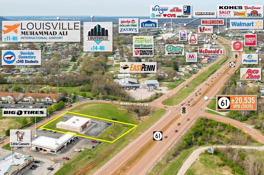 294 Market Place Dr, Louisville, KY à vendre - Photo de l’immeuble – Image 1 sur 16