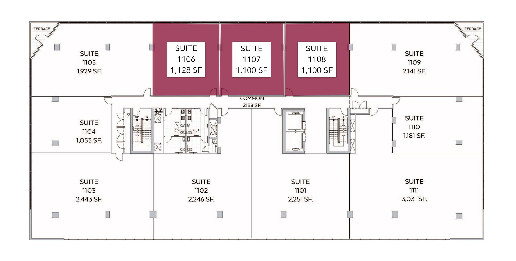 800 N Federal Hwy, Hallandale Beach, FL 33009 - Lot 1107 -  - Plan d’étage - Image 1 of 8