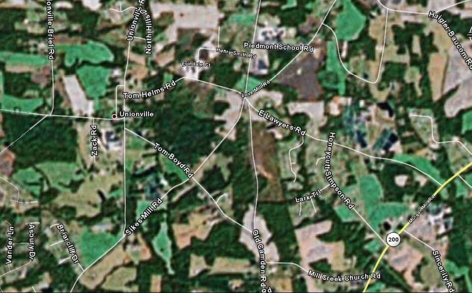 Sikes Mill Rd, Monroe, NC à vendre - Aérien – Image 2 sur 4