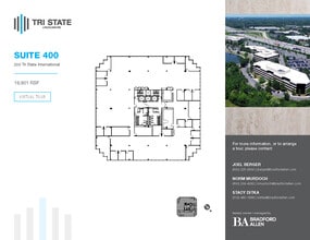 300 Tri State International, Lincolnshire, IL à louer Plan d’étage– Image 1 sur 1