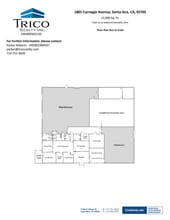 1803-1811 Carnegie Ave, Santa Ana, CA à louer Plan d’étage– Image 1 sur 1