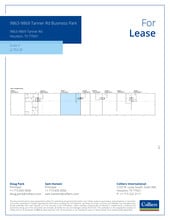 9863 Tanner Rd, Houston, TX à louer Plan d’étage– Image 1 sur 1