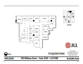 250 Williams St NW, Atlanta, GA à louer Plan d’étage– Image 1 sur 1