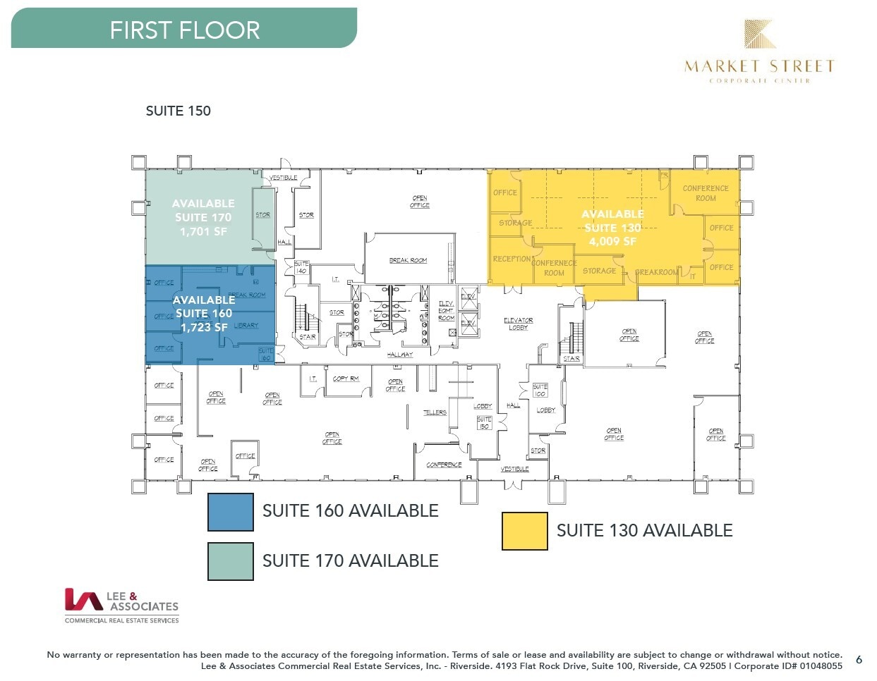 2280 Market St, Riverside, CA à louer Plan d’étage– Image 1 sur 1