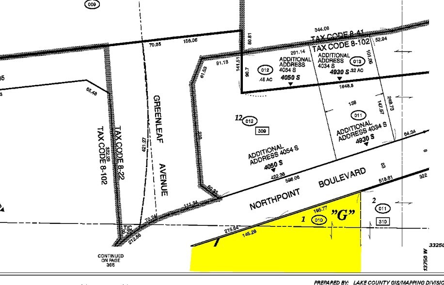 3950 Fountain Square Pl, Waukegan, IL à vendre - Plan cadastral – Image 2 sur 3