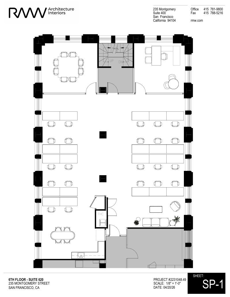 235 Montgomery St, San Francisco, CA à louer Plan d’étage– Image 1 sur 1