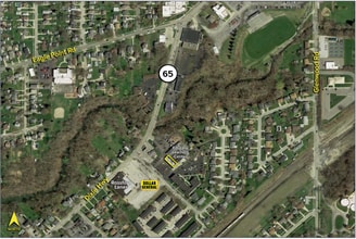 941-945 Dixie Hwy, Rossford, OH - VUE AÉRIENNE vue de carte