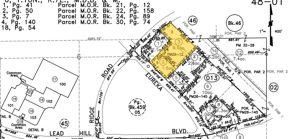 1513-1521 Eureka Rd, Roseville, CA à vendre - Plan cadastral – Image 3 sur 3