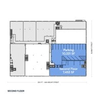 160 Van Brunt St, Brooklyn, NY à louer Plan d’étage– Image 1 sur 1