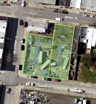 Plus de détails pour 2105 E Ontario St, Philadelphia, PA - Terrain à vendre