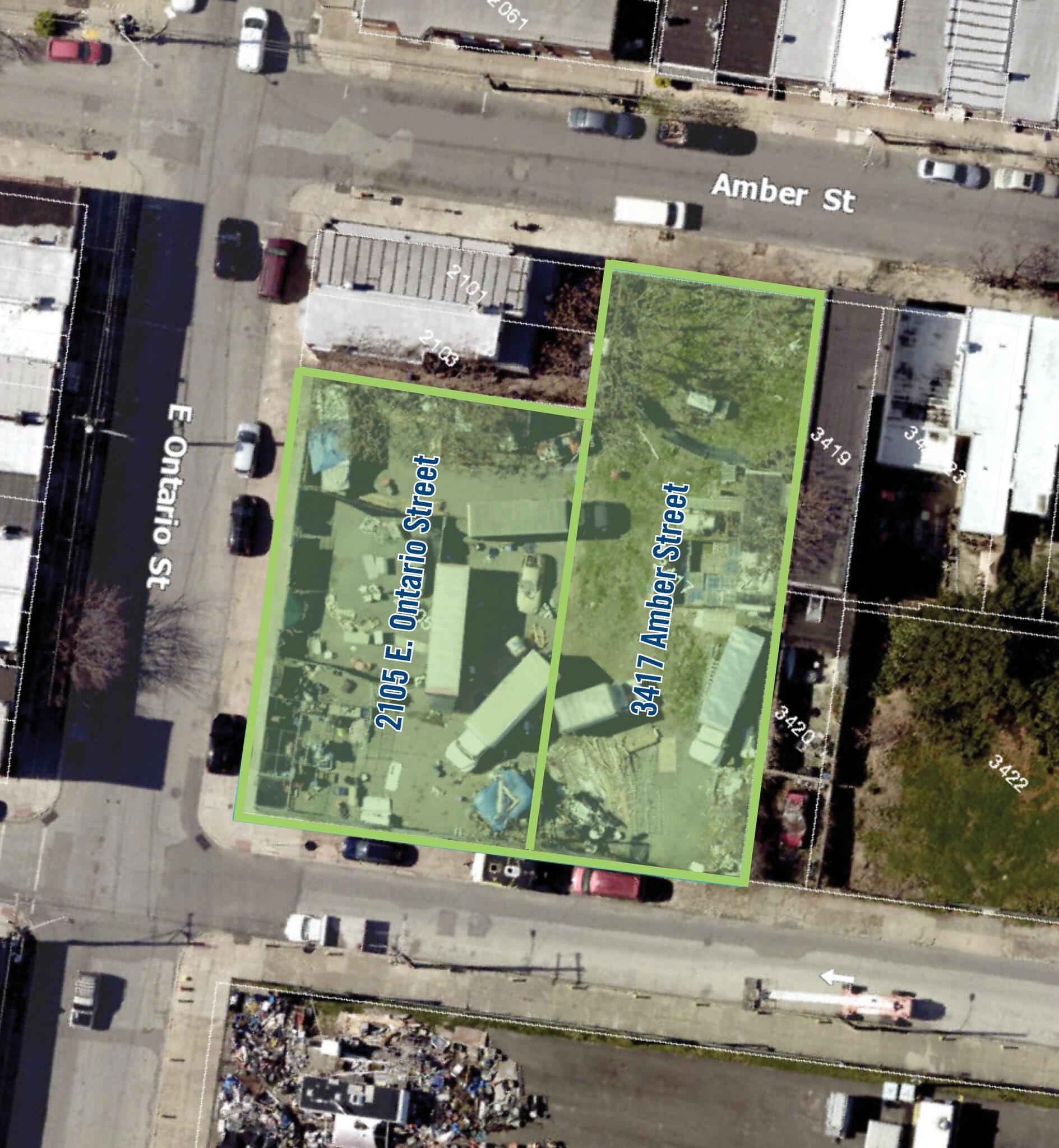 2105 E Ontario St, Philadelphia, PA à vendre Photo principale– Image 1 sur 2