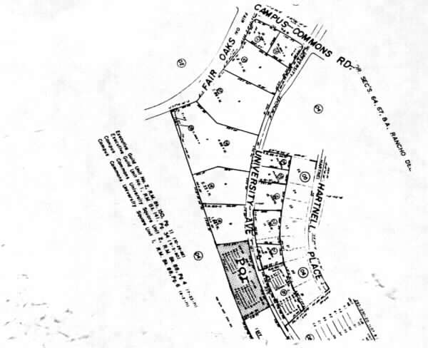 755-797 University Ave, Sacramento, CA à louer - Plan cadastral – Image 2 sur 6