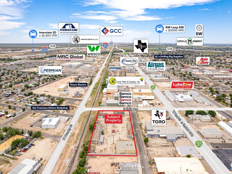 1413 W 1st St, Odessa, TX à vendre - Photo de l’immeuble – Image 3 sur 3