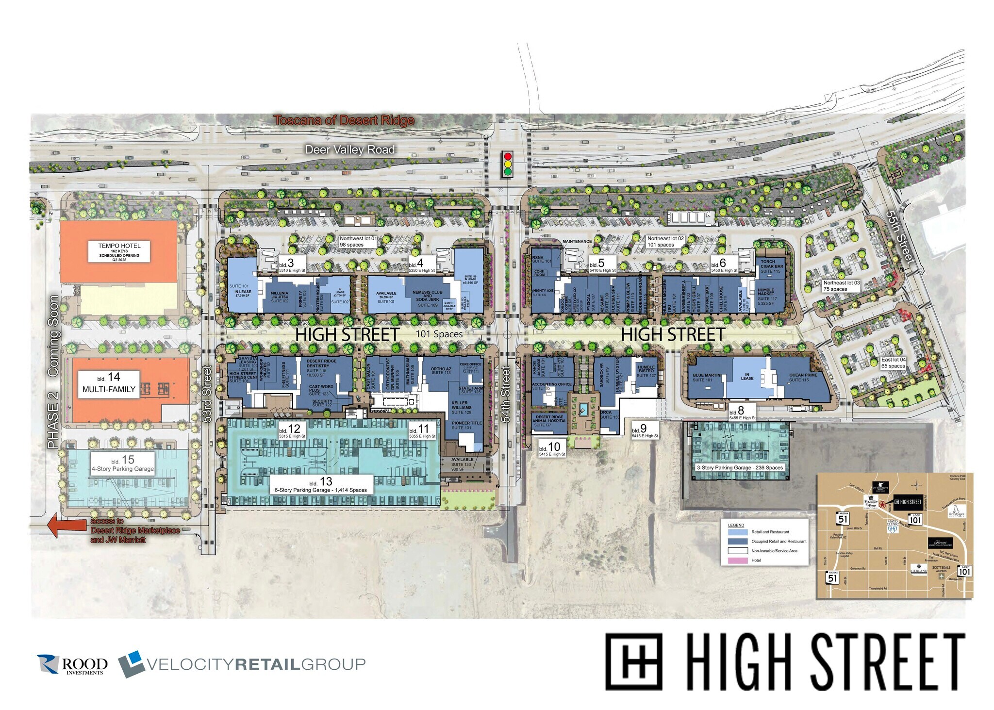 5410 E High St, Phoenix, AZ à louer Photo de l’immeuble– Image 1 sur 68