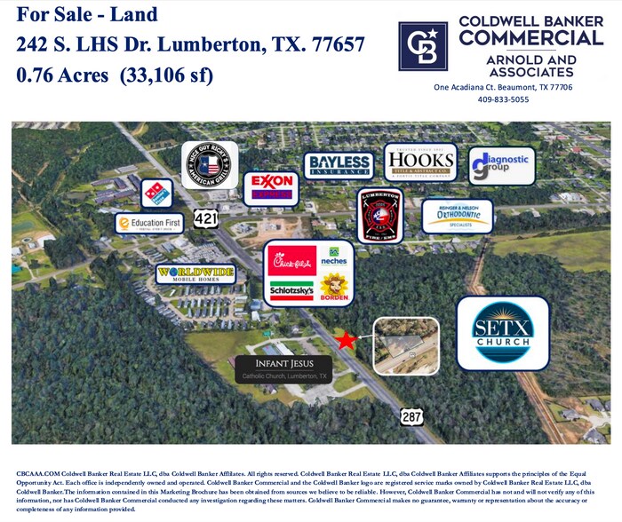 242 S Lhs Dr, Lumberton, TX à vendre - Photo de l’immeuble – Image 2 sur 3