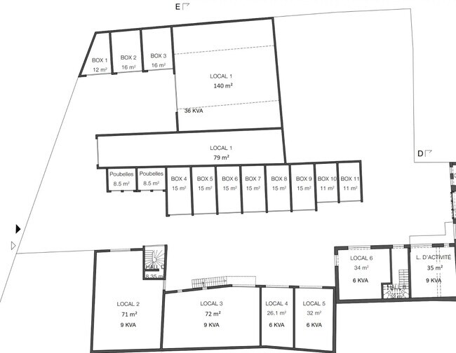Plus de détails pour Local d’activités à vendre
