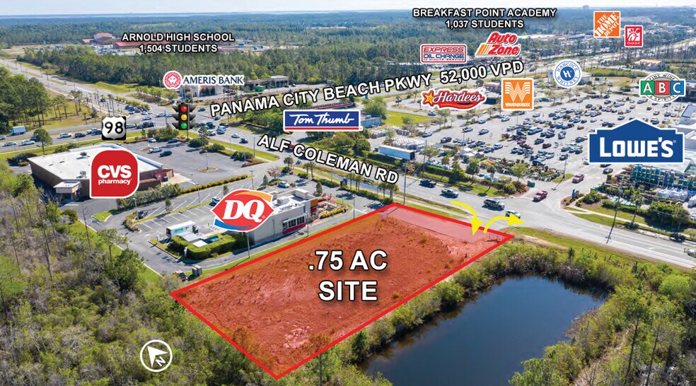 136 Alf Coleman rd, Panama City Beach, FL à louer - Photo de l’immeuble – Image 2 sur 5