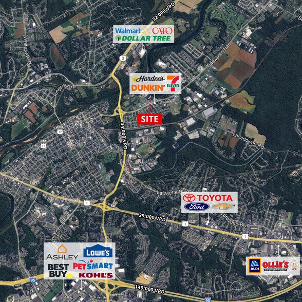 1603 Dixon St, Fredericksburg, VA à vendre - Photo de l’immeuble – Image 2 sur 7