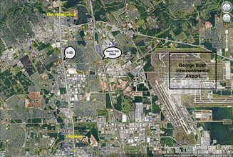 16285 North Fwy, Houston, TX - Vue aérienne  vue de carte