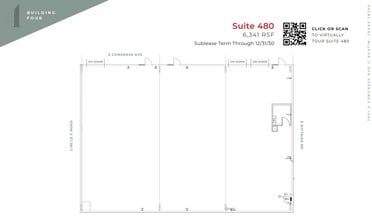 7601 S Congress Ave, Austin, TX à louer Plan d’étage– Image 2 sur 2