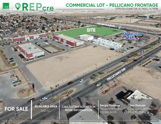 Plus de détails pour 12295 Pellicano Dr, El Paso, TX - Terrain à vendre