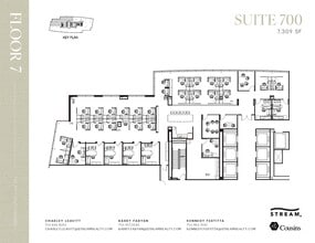 550 S Caldwell St, Charlotte, NC à louer Plan d’étage– Image 2 sur 2