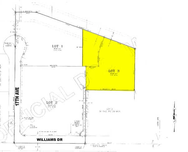 1628 W Williams Dr, Phoenix, AZ à louer - Plan cadastral – Image 3 sur 5