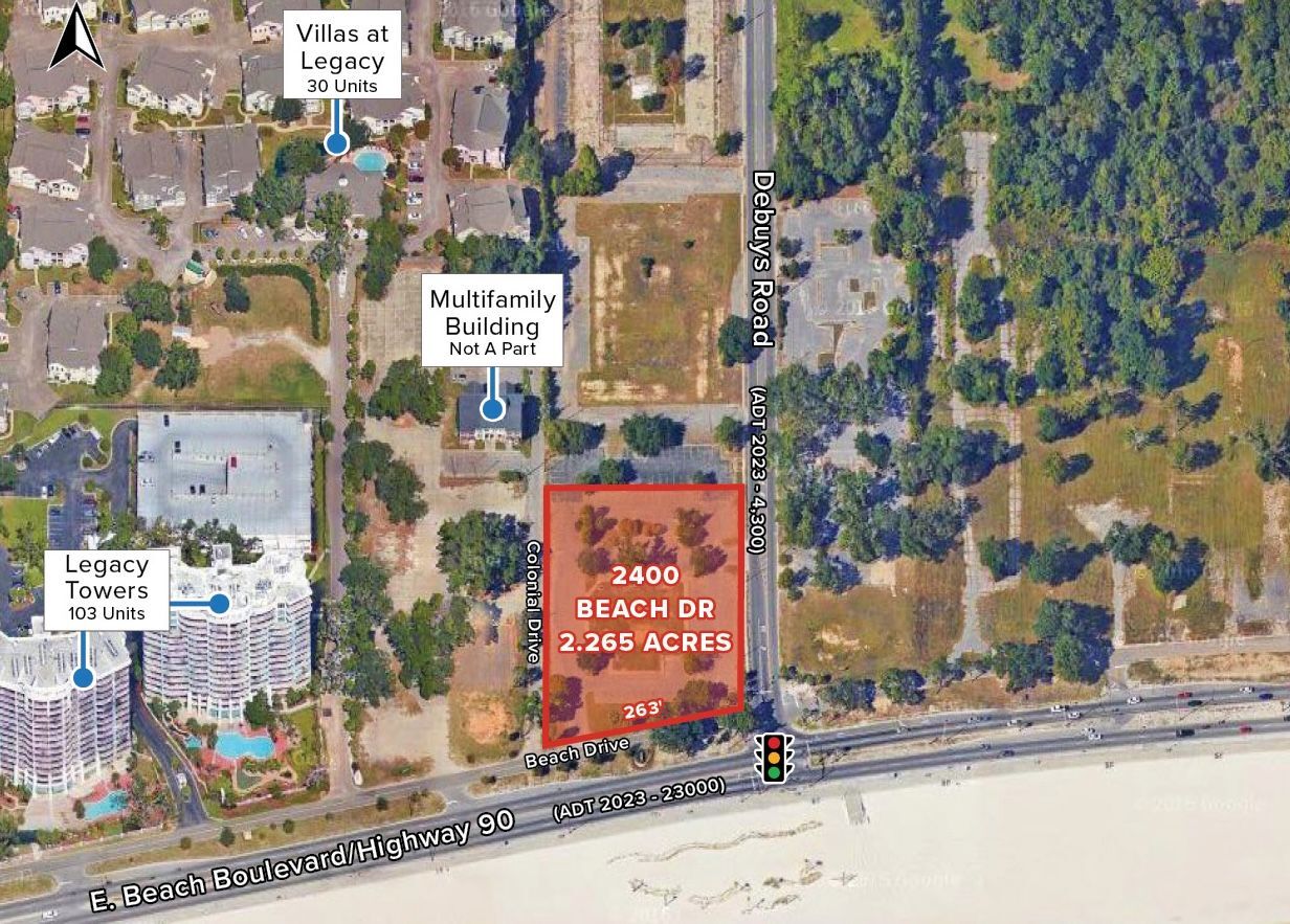 2400 Beach Boulevard, Gulfport, MS à louer Photo de l’immeuble– Image 1 sur 6